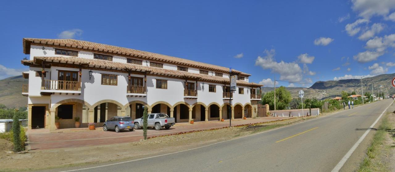 Hotel San Luis Sáchica 外观 照片